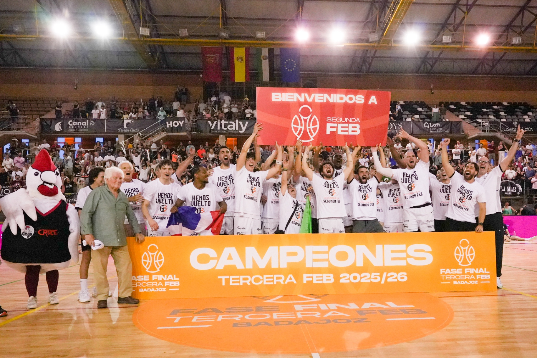 Celebración del ascenso